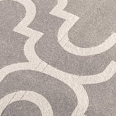 Cotton Flannel Solid Trellis Duvet Cover Set with Button Closure